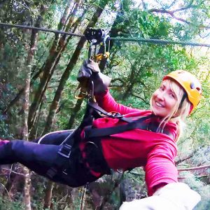 canopy tour zipline in tsitsikama South Africa